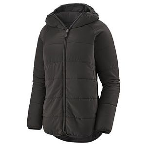 Patagonia Women's Pack-In Insulated Hooded Jacket (gray/charcoal) Brand New!